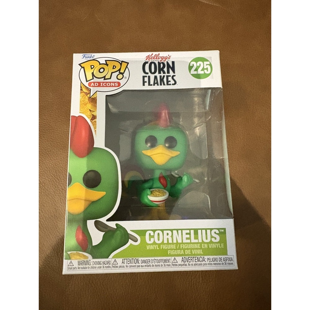 Funko Pop! Ad Icons: Kellogg's - Corn Flakes, Cornelius Vinyl Figure #225 NIB